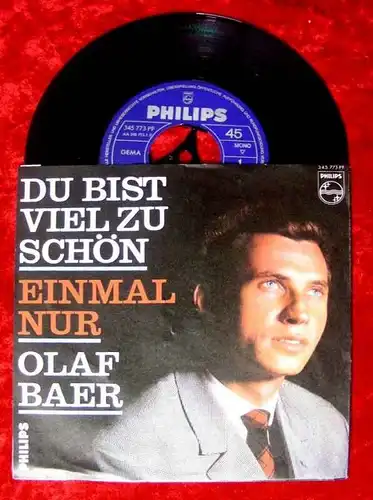 Single Olaf Baer Du bist viel zu schön Einmal nur