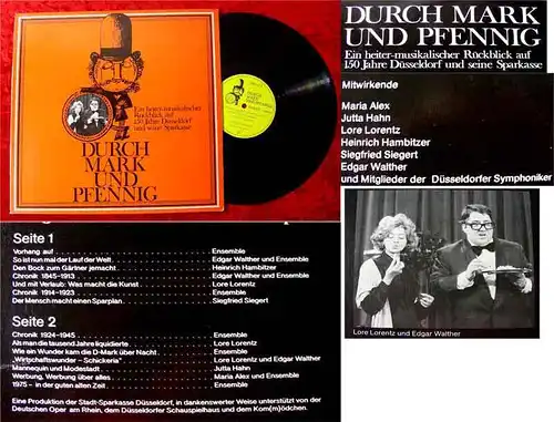 LP Durch Mark & Pfennig mit Lore Lorentz