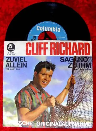 Single Cliff Richard: Zuviel Allein / Sag no zu ihm