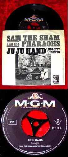 Single Sam The Sham & The Pharaohs: Ju Ju Hand (MGM 61 115) D 1965