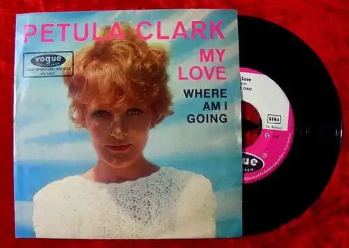 Single Petula Clark My Love Where Am I Going 1966