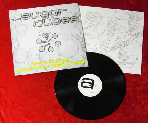 LP Sugarcubes: Here Today, Tomorrow Next Week! (Indisc TPLP 65015) EEC 1989