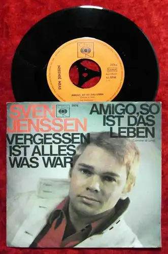 Single Sven Jenssen: Amigo so ist das Leben (CBS 2876) D 1965