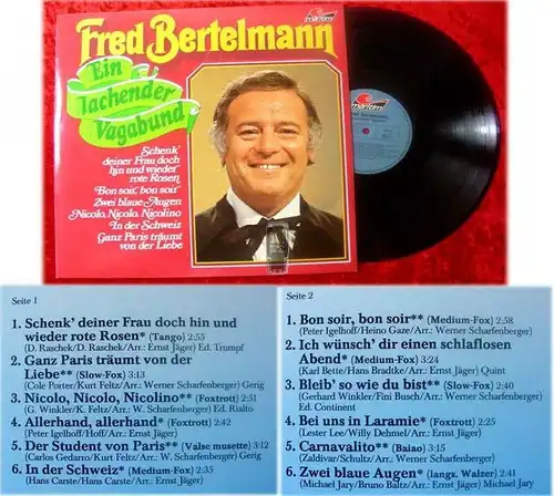 LP Fred Bertelmann: Der lachende Vagabund