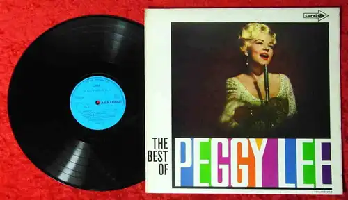 LP Peggy Lee: The Best of Peggy Lee (Coral CRL 1075) UK 1970