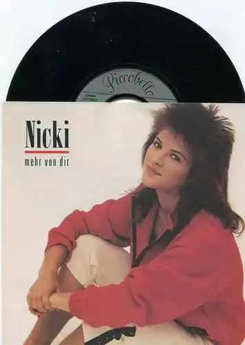 Single Nicki: Mehr von Dir (Piccobello 109 024 100) D 1987
