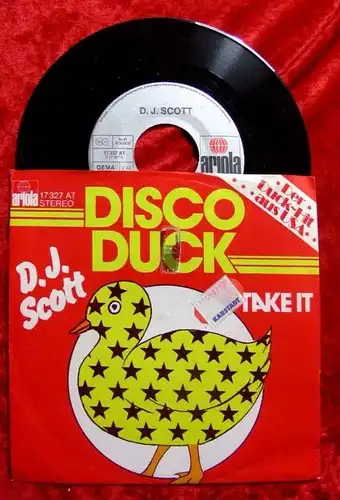 Single D. J. Scott: Disco Duck