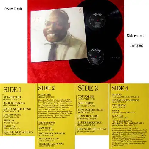 2LP Count Basie: Sixteen Men Swinging