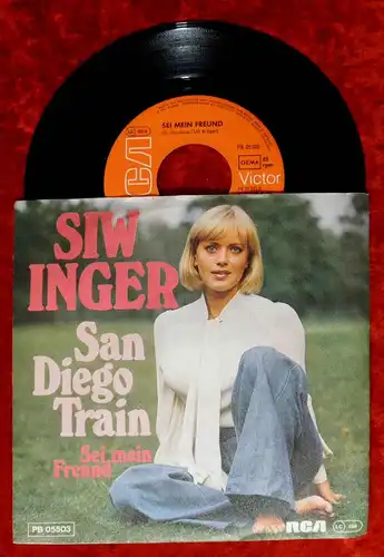 Single Siw Inger: San Diego Train (RCA PB 05503) D 1977