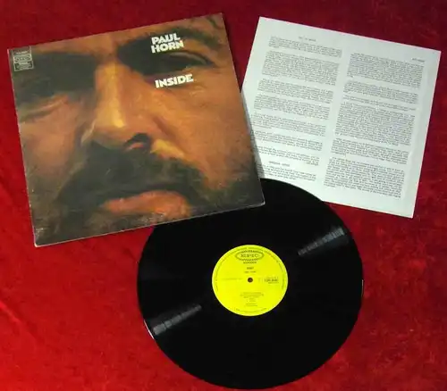LP Paul Horn; Inside (Epic 65 201) UK 1972