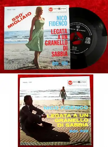 Single Nino Fidenco: Legata A Un Granello Di Sabbia (RCA PM45-1166) I