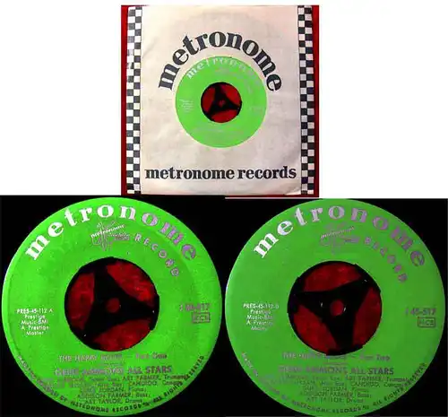 Single Gene Ammons All Stars: Happy Blues Part 1&2 (Metronome 45-517) SE