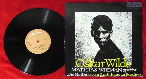 25cm LP Mathias Wieman spricht Oskar Wilde Ballade vom Zuchthaus zu Reading