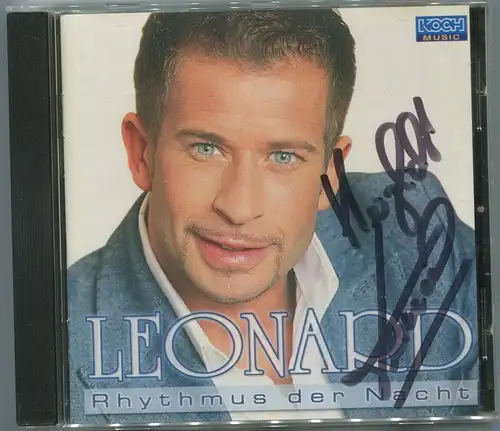 CD Leonard: Rhythmus der Nacht (Signiert)  (Koch) 2001