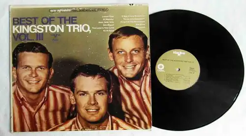 LP Kingston Trio: Best Of Vol. III (Capitol ST 2514) US