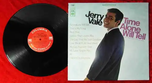 LP Jerry Vale: Time Alone Will Tell (Columbia CL 2684) US