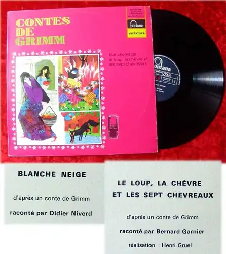 LP Didier Nivard & Bernard Garnier: Contes de Grimm