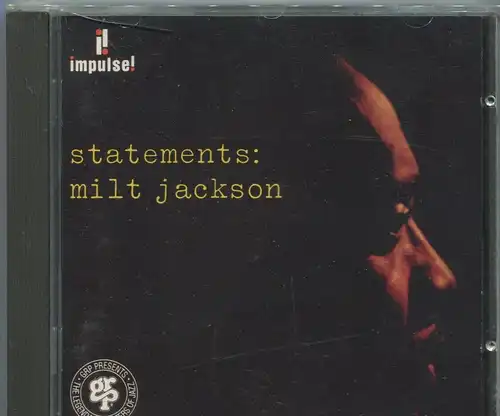CD Milt Jackson: Statements (Impulse) 1993