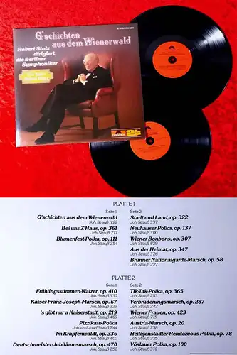 2LP Robert Stolz: G´schichten aus dem Wienerwald (Polydor 2664 257) D 1973