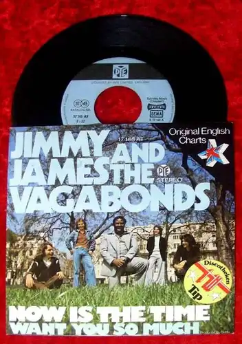 Single Jimmy James & The Vagabonds Now is the Time