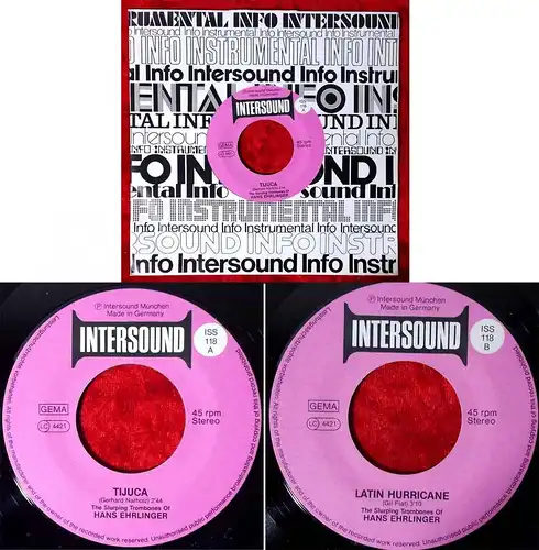 Single Hans Ehrlinger: Tijuca / latin Hurricane (Intersound 118) D