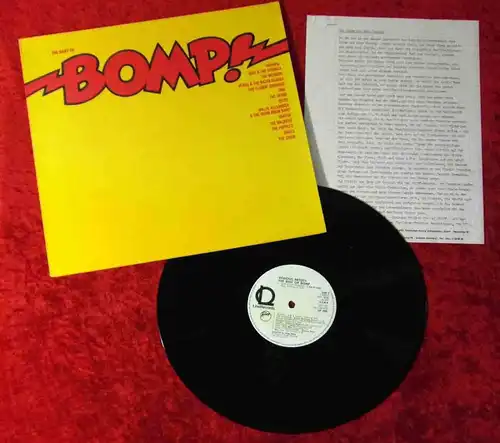 LP Best of Bomp (Line 623979 AP) D 1979 w/ PR Facts feat Iggy Pop & Stooges