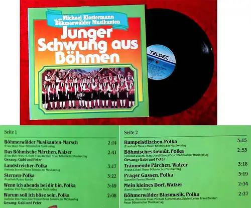 LP Michael Klostermann & Böhmerwälder Musikanten: Junger Schwung aus Böhmen 1987