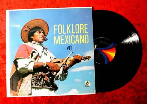 LP Folklore Mexicano Vol. 1 (Musart D 890) Mexico