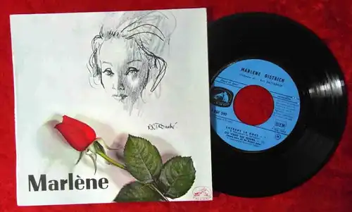 EP Marlene Dietrich: Marlene (Philips EGF 597) Frankreich