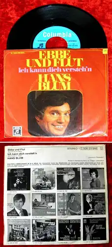 Single Hans Blum: Ebbe und Flut (Columbia 1C 006-29 846) D 1971