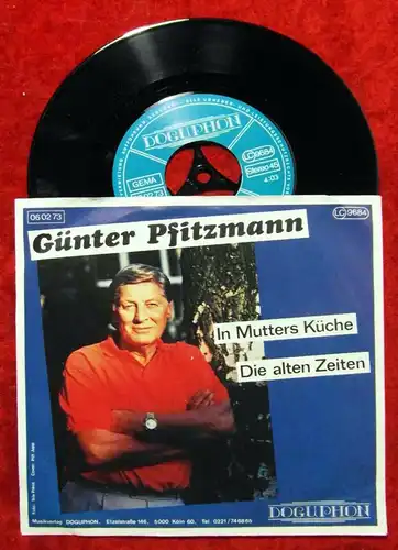 Single Günter Pfitzmann: In Mutters Küche (Doguphon 060273) D