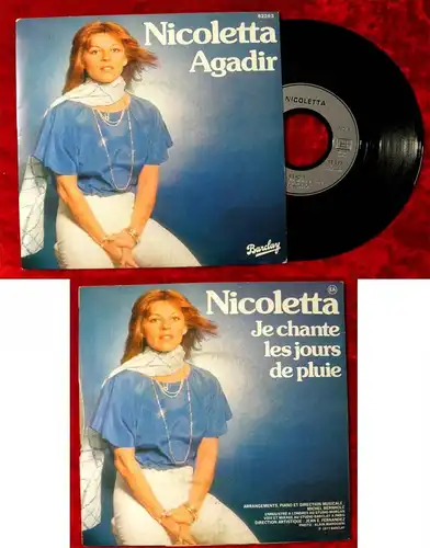 Single Nicoletta: Agadir (Barclay 62 283) F 1977