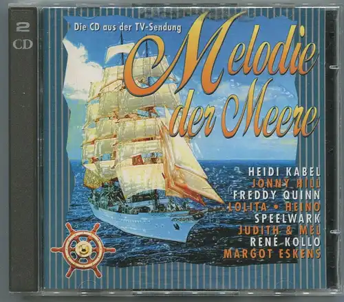 2CD Melodie der Meere - Heidi Kabel Freddy Quinn Heino Margot Eskens...