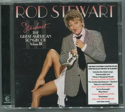 CD Rod Stewart: Stardust  - Great American Songbook III (BMG) 2004
