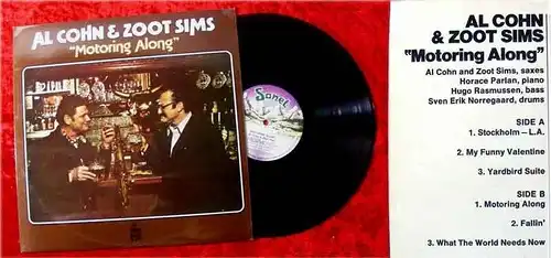 LP Al Cohn Zoot Sims Motoring Along