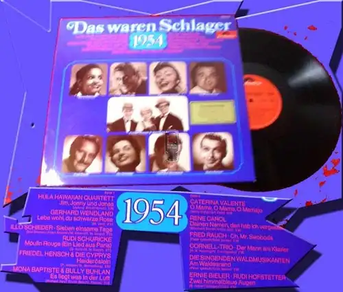 LP Das waren Schlager 1954