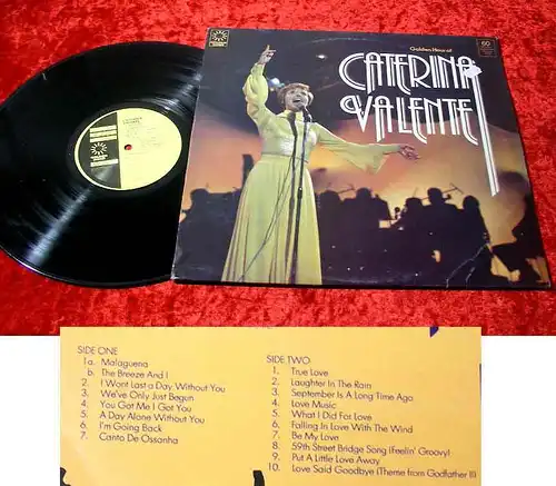 LP Caterina Valente:Golden Hour Of Caterina Valente (GH)