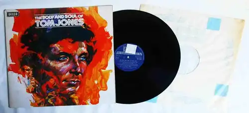 LP Tom Jones: The Body And Soul Of... (Decca SKL 5162) UK 1973 Musterplatte