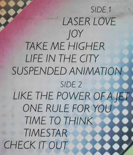 LP After The Fire: Laser Love (CBS 83795) NL 1979