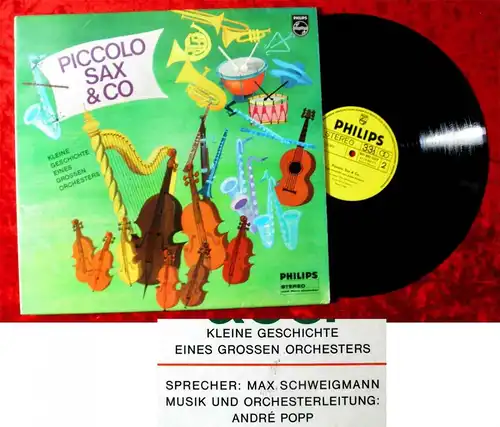 LP Piccolo, Sax & Co - Kleine Geschichte eines großen Orchesters /Philips 841802