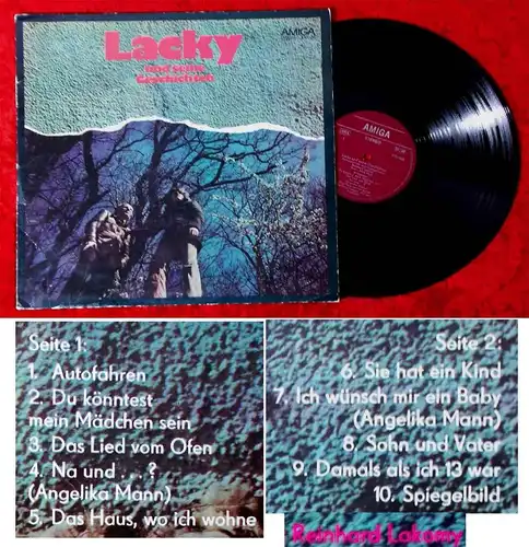 LP Reinhard Lakomy: Lacky & seine Geschichten  (Amiga 855 405) DDR 1975