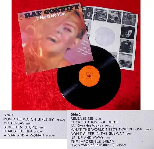 LP Ray Conniff: It Must Be Him (CBS S 63 247) D 1968