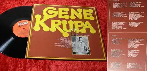 LP Gene Krupa - Originalaufnahmen 1938 - 1939