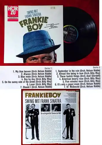 LP Frank Sinatra: Frankie Boy - Swing mit Frank Sinatra (Hör Zu SHZE 113) D