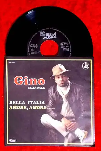 Single Gino Scandale: Bella Italia  (Bella Musica BM-S 103) D