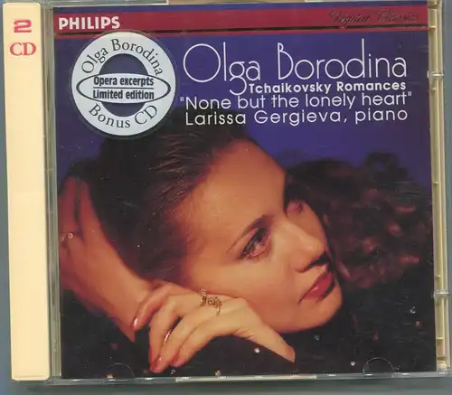 2CD Olga Borodin: Tschaikowsky Romances (Philips) 1994