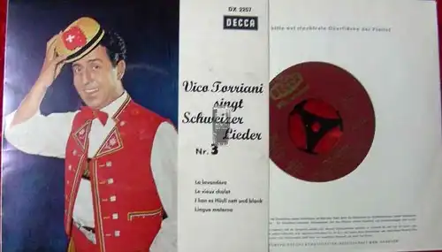 EP Vico Torriani singt Schweizer Lieder Nr. 3