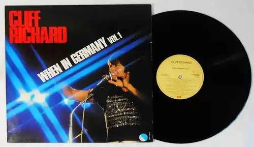 LP Cliff Richard. When In Germany Vol. 1 (EMI 1A 062-07203) Belgium 1979