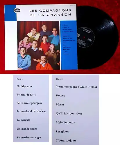 LP Les Compagnons de la Chanson (Columbia GHK 3502) NL