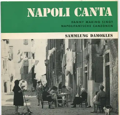 EP Danny Marino: Napoli Canta (Sammlung Damokles) D